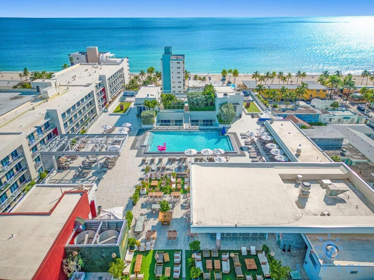 Rooftop Pool - Hollywood Beach Boardwalk Экстерьер фото