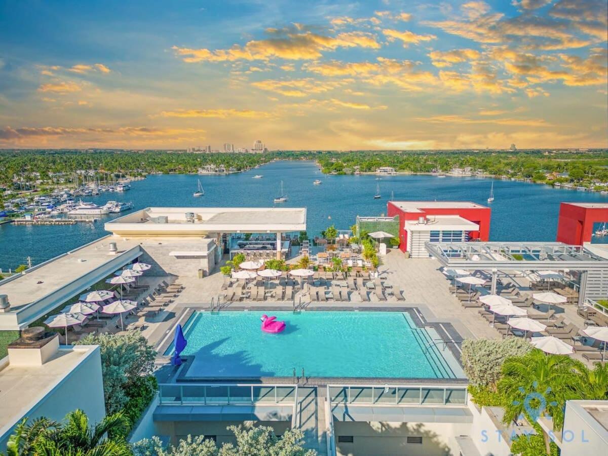 Rooftop Pool - Hollywood Beach Boardwalk Экстерьер фото