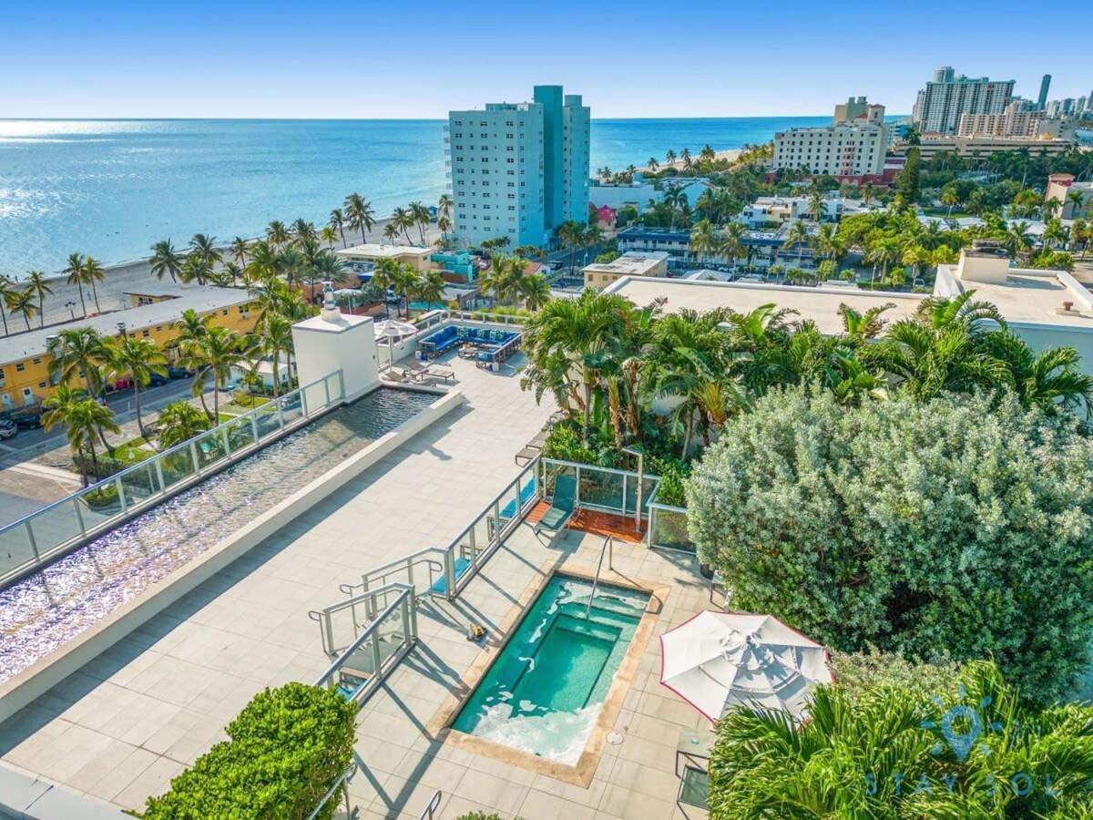 Rooftop Pool - Hollywood Beach Boardwalk Экстерьер фото