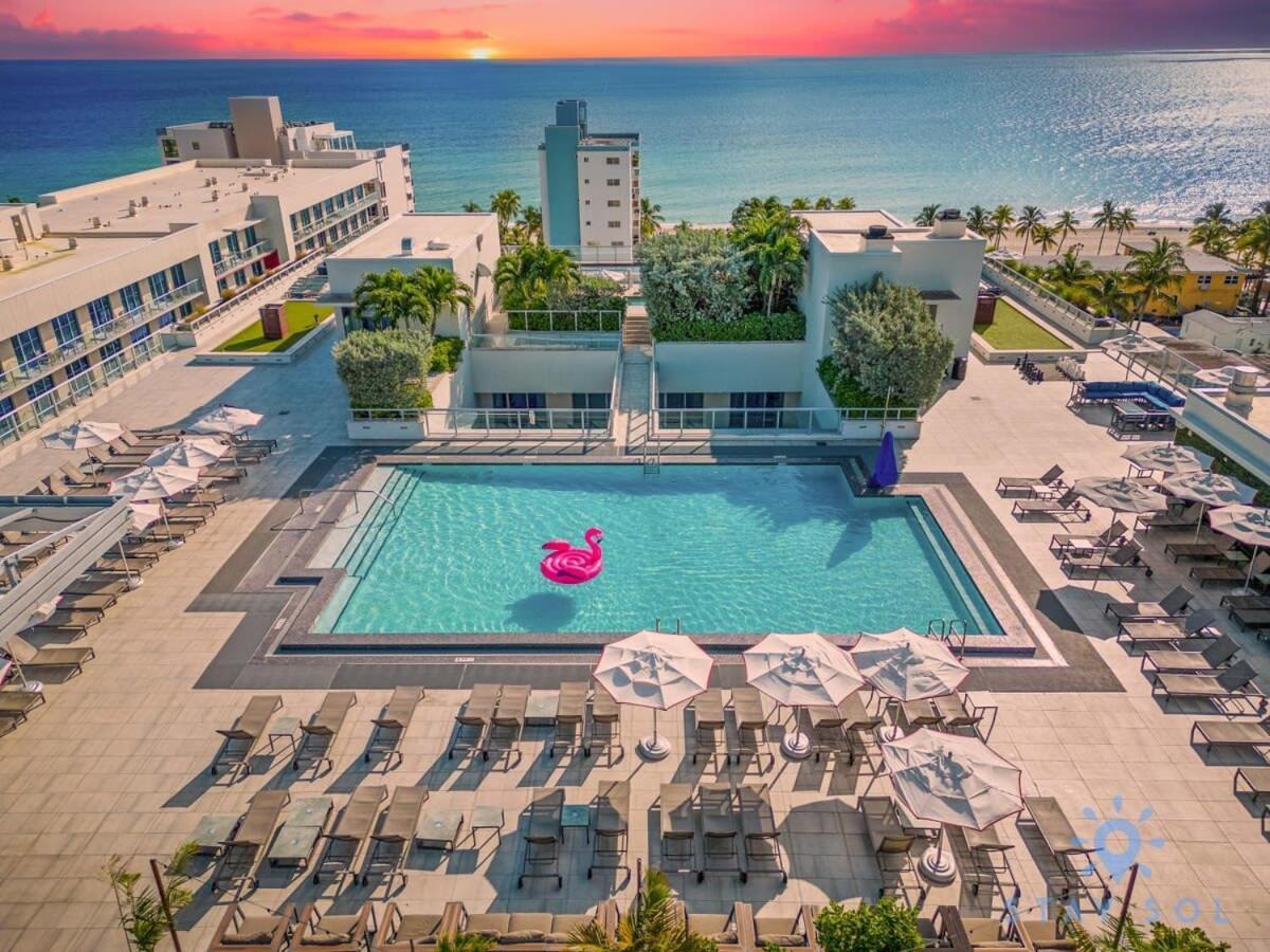 Rooftop Pool - Hollywood Beach Boardwalk Экстерьер фото