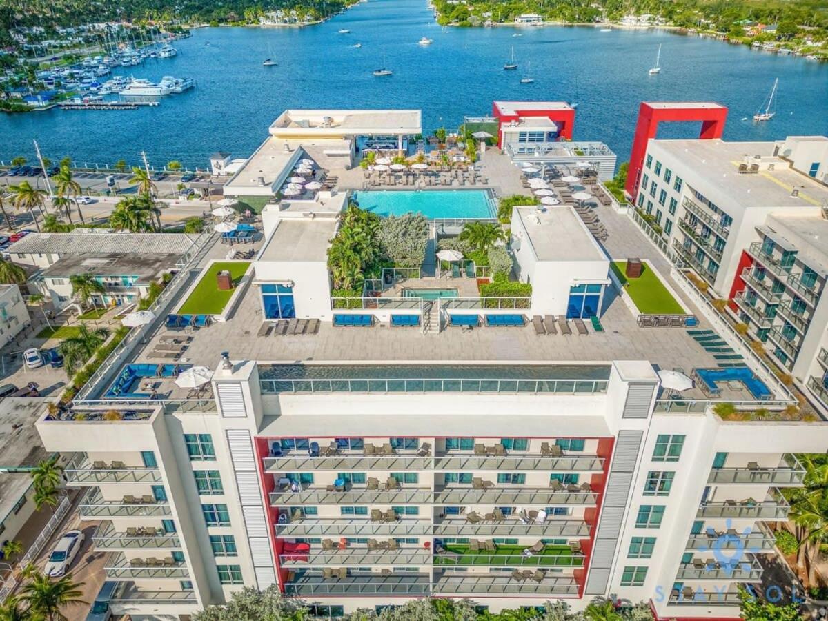 Rooftop Pool - Hollywood Beach Boardwalk Экстерьер фото